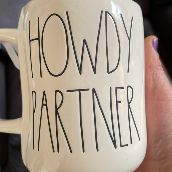 Pixar By Rae Dunn Toy Story “Howdy Partner” Two Sided Mug (10) - Picture 7 of 7